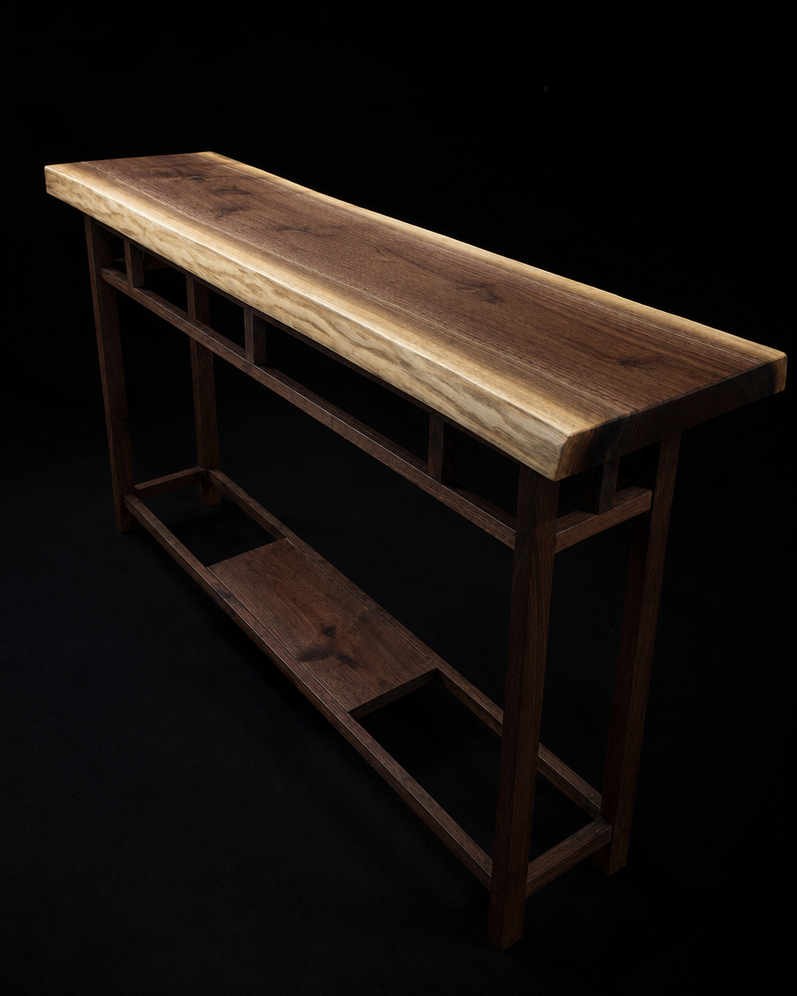 Live Edge Entry Way Table
