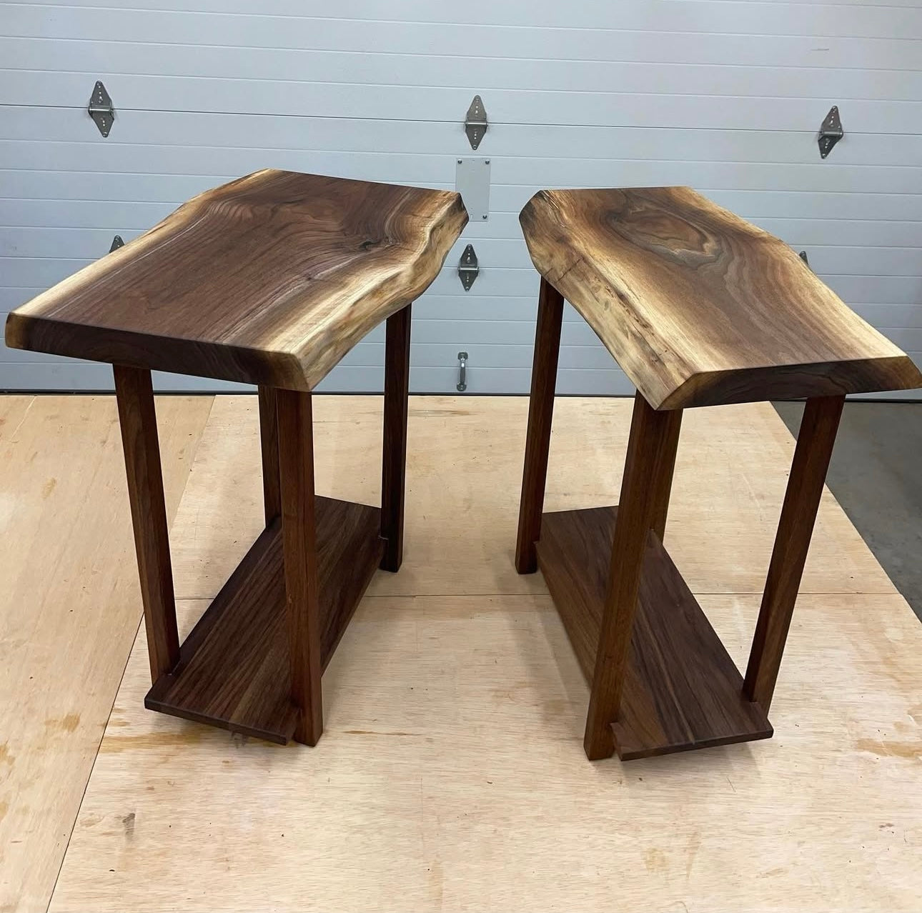 Walnut End Table