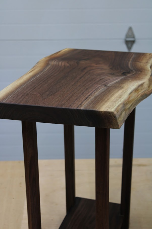 Walnut End Table