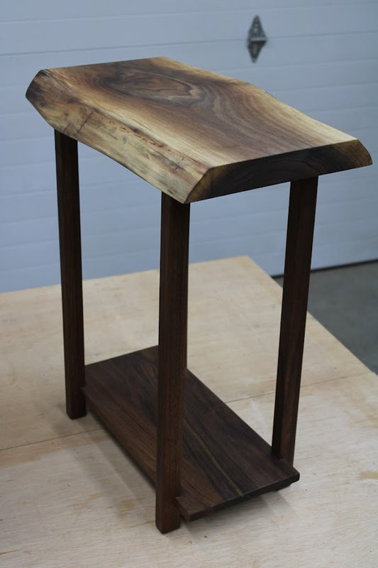 Walnut End Table