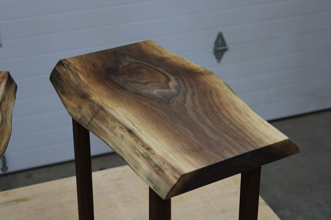Walnut End Table